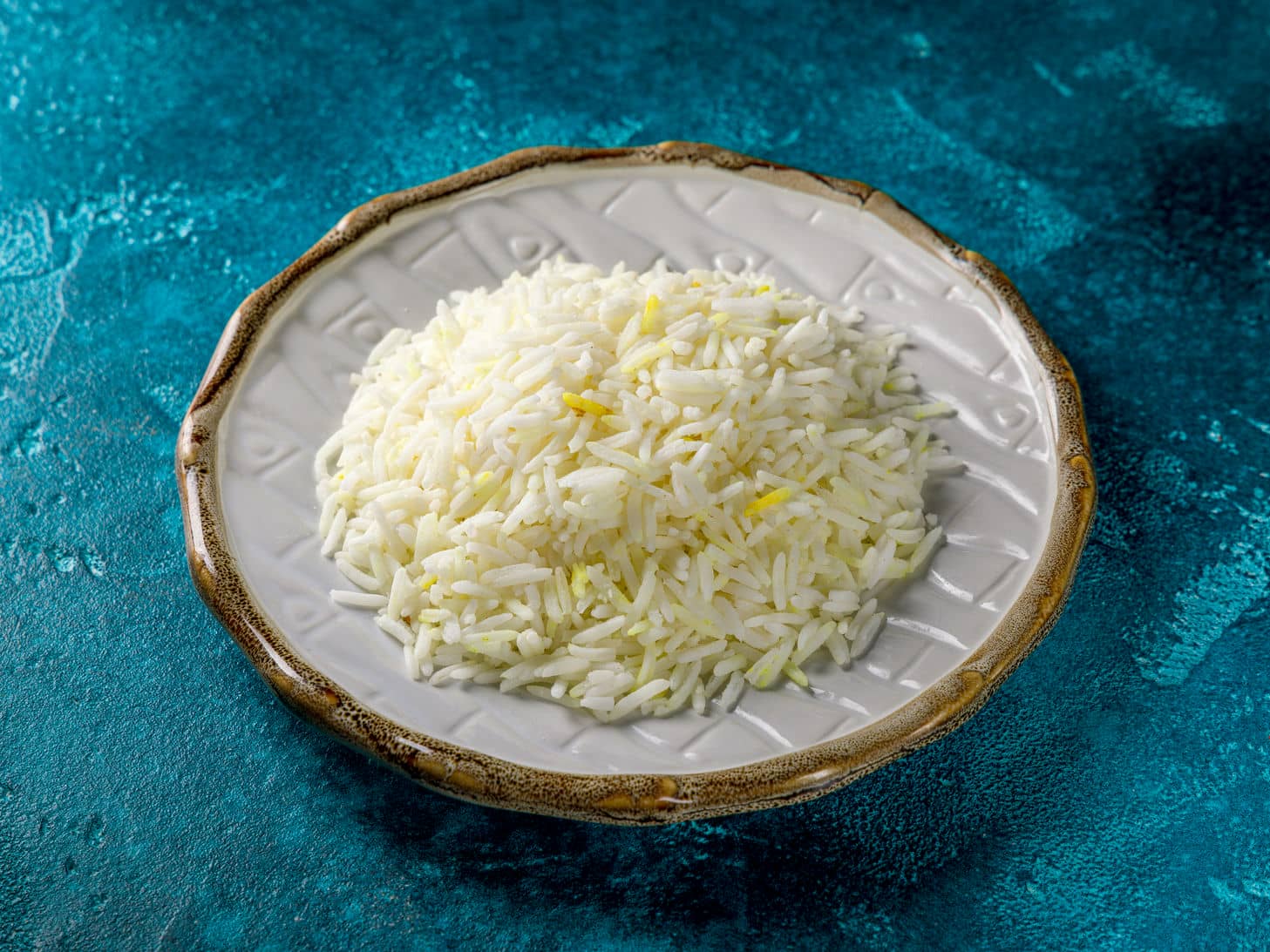 Рис отварной с шафраном